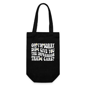 Pardon. Est-ce que je vous ai donné l’impression - Sac à bouteille - noir - Devant