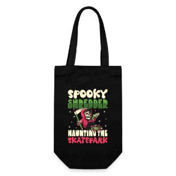 Horror Skateboarder Halloween Skateboard Cadeau - Sac à bouteille - noir - Devant