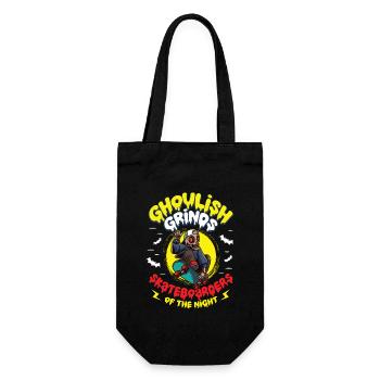 Horror Skateboarder Halloween Skateboard Cadeau - Sac à bouteille - noir - Devant
