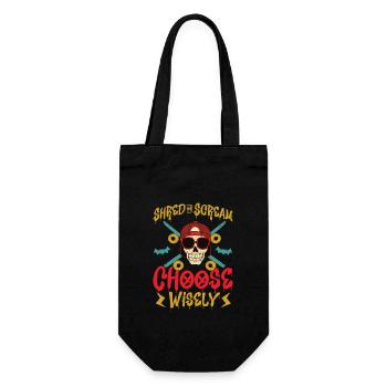 Horror Skateboarder Halloween Skateboard Cadeau - Sac à bouteille - noir - Devant