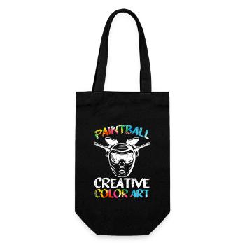 Paintball Creative Paint Color Art Airsoft Paint - Gift Bag for Bottles - black - Front