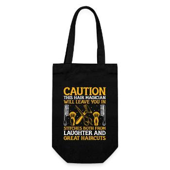 Coiffeur Coiffeur Coiffeur Coiffure Coiffure - Sac à bouteille - noir - Devant