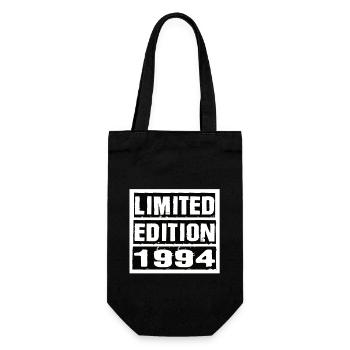 Limited Edition 1994 Birthday 1994 Vintage Retro - Gift Bag for Bottles - black - Front