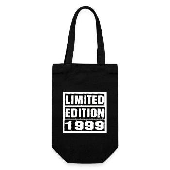 Limited Edition 1999 Geburtstag 1999 Vintage Retro - Geschenkbeutel für Flaschen - Schwarz - Vorne