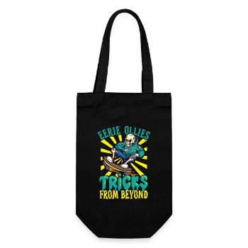 Horror Skateboarder Halloween Skateboard Cadeau - Sac à bouteille - noir - Devant