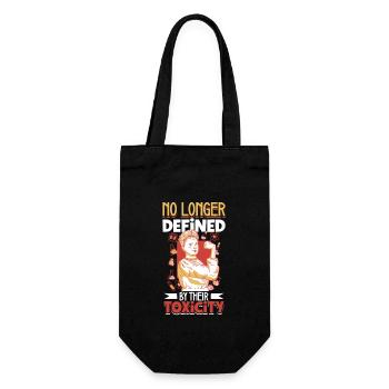 Narcissism survivors - Gift Bag for Bottles - black - Front