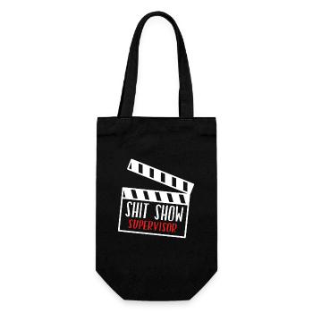 Cinema Chaos Shit Show Supervisor - Gift Bag for Bottles - black - Front