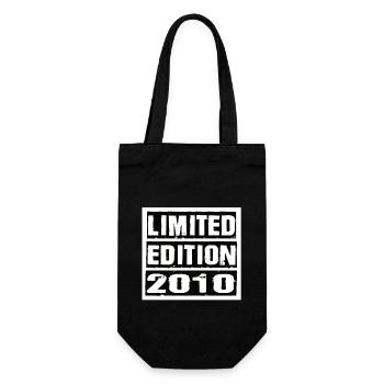 Limited Edition 2010 Geburtstag 2010 Vintage Retro - Geschenkbeutel für Flaschen - Schwarz - Vorne