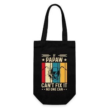 Welding Welder - Gift Bag for Bottles - black - Front