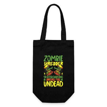 Horror Skateboarder Halloween Skateboard Cadeau - Sac à bouteille - noir - Devant