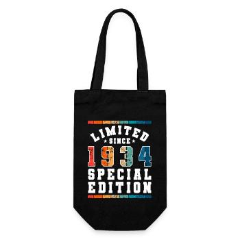 Edition limitée depuis 1934 Cadeau d’anniversaire - Sac à bouteille - noir - Devant
