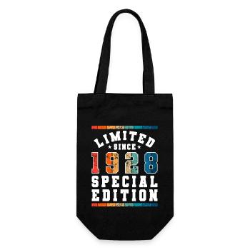 Édition limitée depuis 1928 Cadeau d’anniversaire - Sac à bouteille - noir - Devant