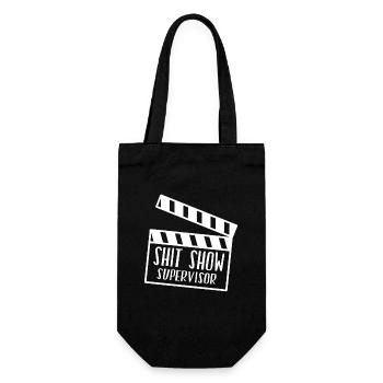Shit Show Supervisor Chaos Control Management - Gift Bag for Bottles - black - Front