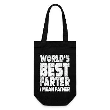 Le meilleur agriculteur du monde, je veux dire père - Sac à bouteille - noir - Devant