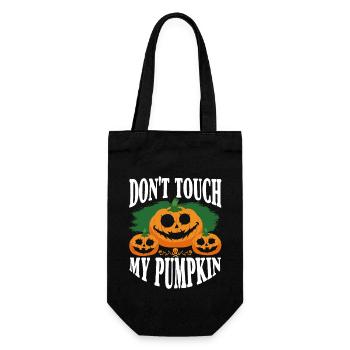 Ne touchez pas à ma citrouille Witching Hour Halloween - Sac à bouteille - noir - Devant