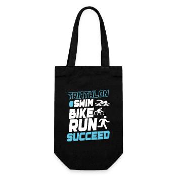 Triathlon Swim Bike Run Triathlete Sport Gift - Sac à bouteille - noir - Devant