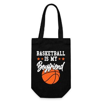 Joueur de basket-ball - Sac à bouteille - noir - Devant