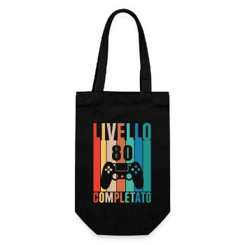 Vintage 80 anniversaire : le cadeau parfait - Sac à bouteille - noir - Devant