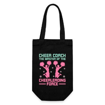 Cheerleading Coach Cheer Coach Cheerleader Cheer T - Geschenkbeutel für Flaschen - Schwarz - Vorne