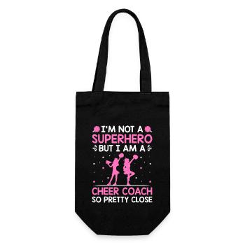 Cheerleading Coach Cheer Coach Cheerleader Cheer T - Geschenkbeutel für Flaschen - Schwarz - Vorne