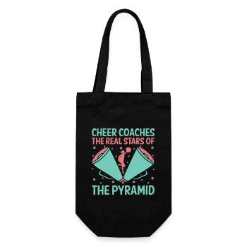Cheerleading Coach Cheer Coach Cheerleader Cheer T - Geschenkbeutel für Flaschen - Schwarz - Vorne