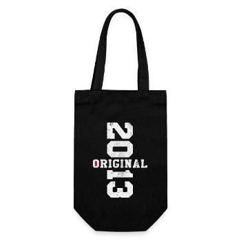 Original 2013 Rétro Cadeau d Anniversaire 10 ans - Sac à bouteille - noir - Devant