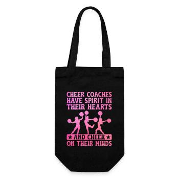 Cheerleading Coach Cheer Coach Cheerleader Cheer T - Geschenkbeutel für Flaschen - Schwarz - Vorne