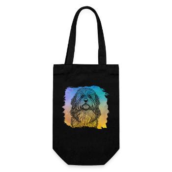 Havanais rétro - Sac à bouteille - noir - Devant