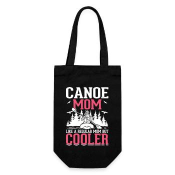 Canoe Canoe Canoeist Canoeist - Gift Bag for Bottles - black - Front