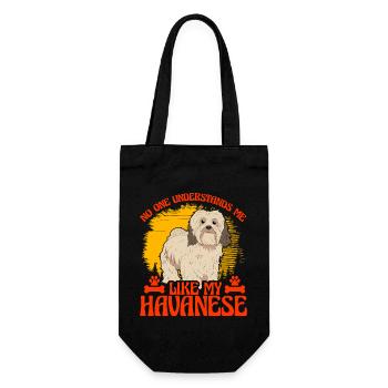 Personne ne me comprend comme mon Havanais - Sac à bouteille - noir - Devant