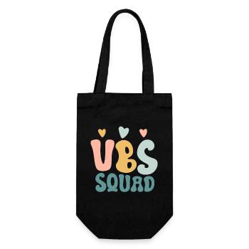 VBS Squad Bibel Shool - Geschenkbeutel für Flaschen - Schwarz - Vorne