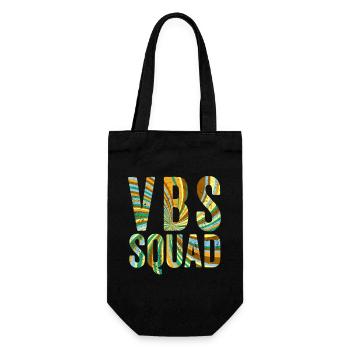 VBS Squad Bibel Shool - Geschenkbeutel für Flaschen - Schwarz - Vorne