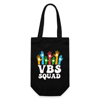 VBS Squad Bibel Shool - Geschenkbeutel für Flaschen - Schwarz - Vorne