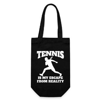 Tennis Club Tennis Player Tennis Tennis Lovers - Gift Bag for Bottles - black - Front