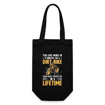 Dirt Bike Motocross Cadeau Motocross Rider - Sac à bouteille - noir - Devant