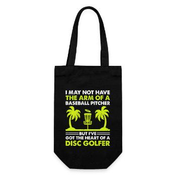 Disc Golf Player Disc Golfer Frisbee Player Par Pu - Sac à bouteille - noir - Devant