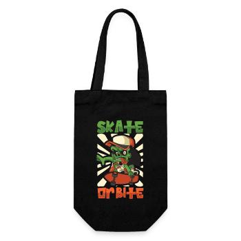 Horror Skateboarder Halloween Skateboard Cadeau - Sac à bouteille - noir - Devant