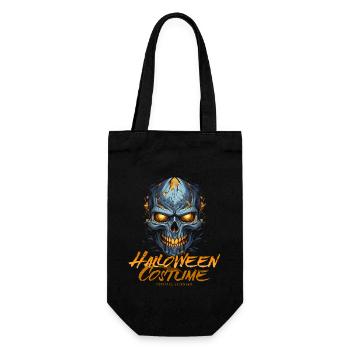 Chrome Skull - Costume d’Halloween pour femme - Sac à bouteille - noir - Devant