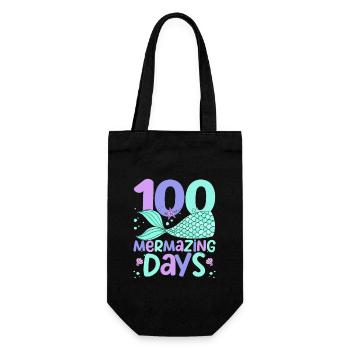 100 jours merveilleux de sirène d’école 100 - Sac à bouteille - noir - Devant