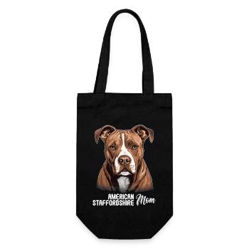 Chien American Staffordshire - Sac à bouteille - noir - Devant