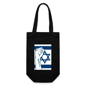 Faust Israel - Gift Bag for Bottles - black - Front