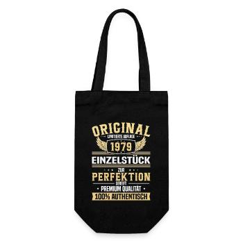 1979 Limitierte Auflage - Geschenkbeutel für Flaschen - Schwarz - Vorne