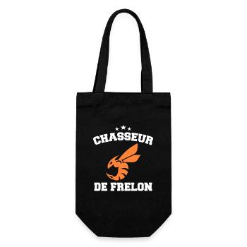 Chasseur de frelon Humour Frelon Asiatique Drôle - Sac à bouteille - noir - Devant