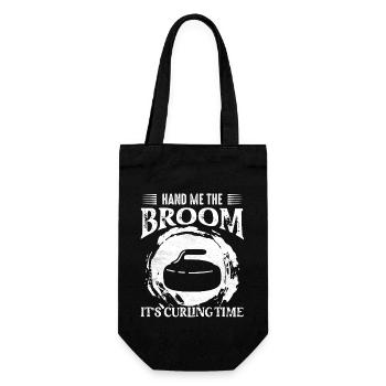 Donnez-moi le balai, c’est l’heure du curling Ice Sport Curl - Sac à bouteille - noir - Devant