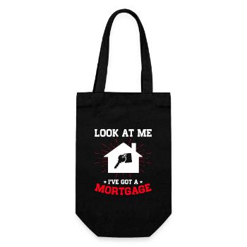 Nouveau propriétaire Propriétaire d’une maison Propriétaire d’une maison - Sac à bouteille - noir - Devant