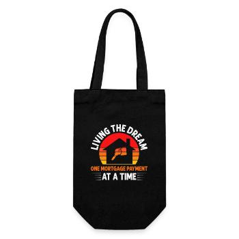 Nouveau propriétaire Propriétaire d’une maison Propriétaire d’une maison - Sac à bouteille - noir - Devant