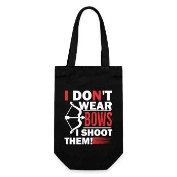 Archery Archery I Shoot Them - Gift Bag for Bottles - black - Front
