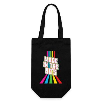 80's La musique des années 80 - Sac à bouteille - noir - Devant