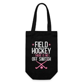 Field Hockey Field Hockey There Is - Gift Bag for Bottles - black - Front