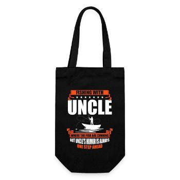 Pêche Oncle Pêcheur Oncles Drôle Poisson Parfait - Sac à bouteille - noir - Devant